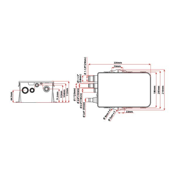 Relaxn 750gph Grey Waste Pump System