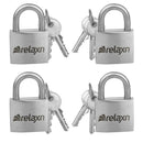 Relaxn Stainless Steel Keyed Alike Padlocks