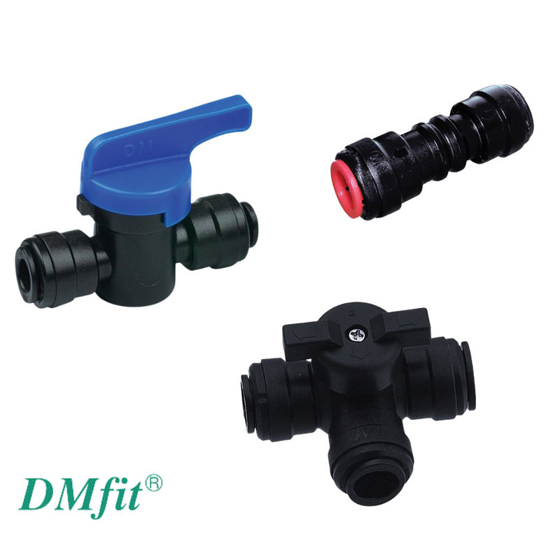 DMFIT® Tube Valves - To Suit 12mm Tube