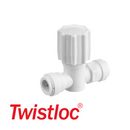 DMFIT® Twistloc® Knob Type Shut Off Valves - To Suit 15mm Tube